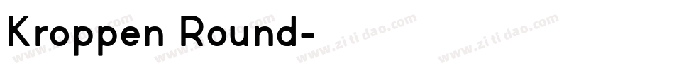 Kroppen Round字体转换